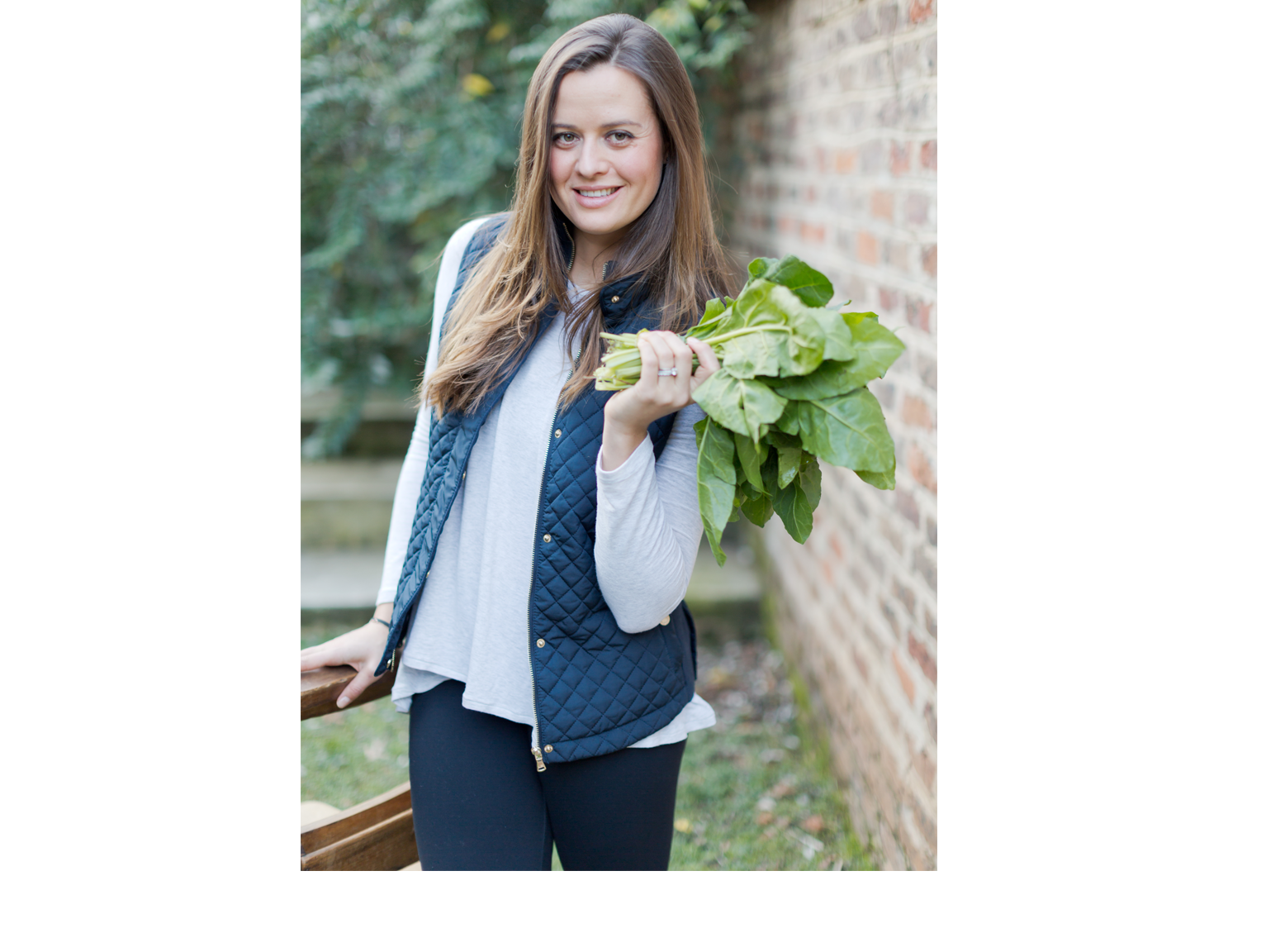 antonia carrying spinach