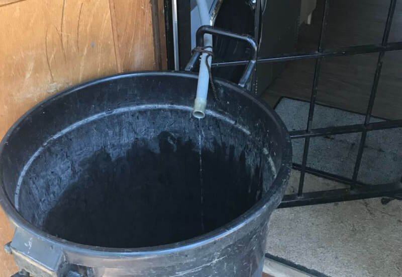 saving water from washing machine